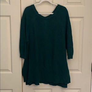 Lane Bryant Jungle Green Sweater